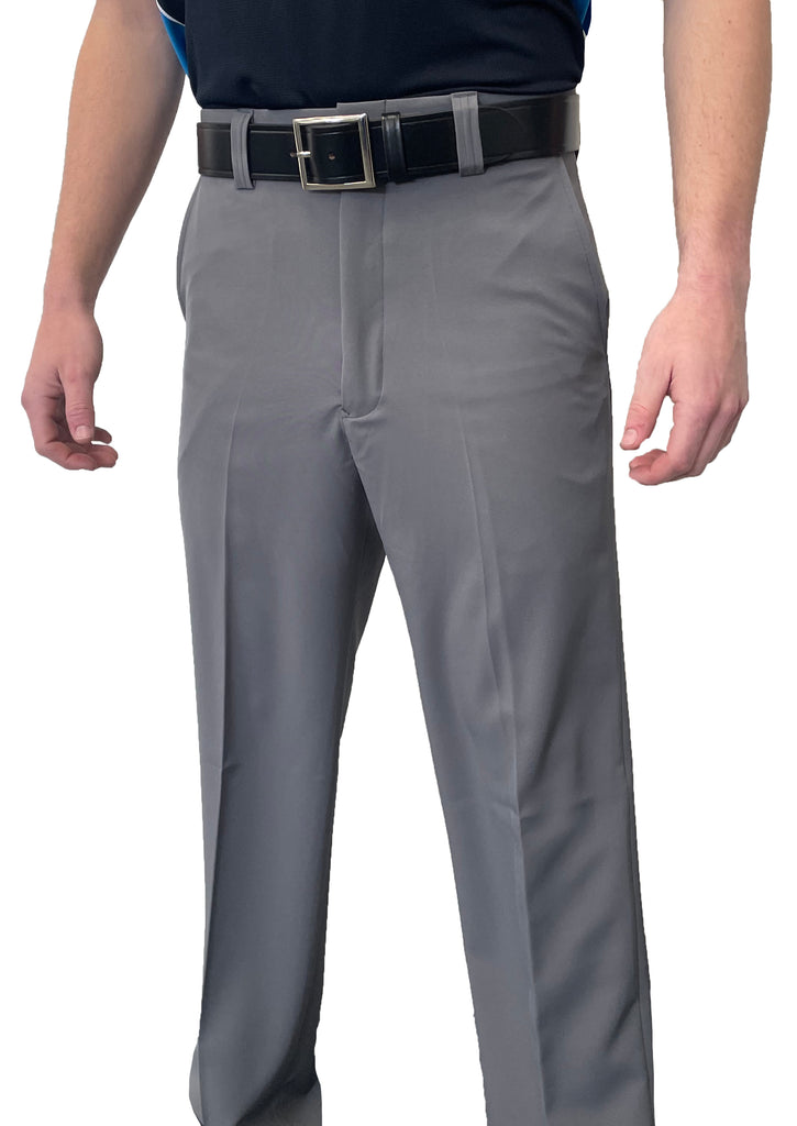 Calvin Klein Charcoal Gray Flat Front Dress Pants | The Suit Depot
